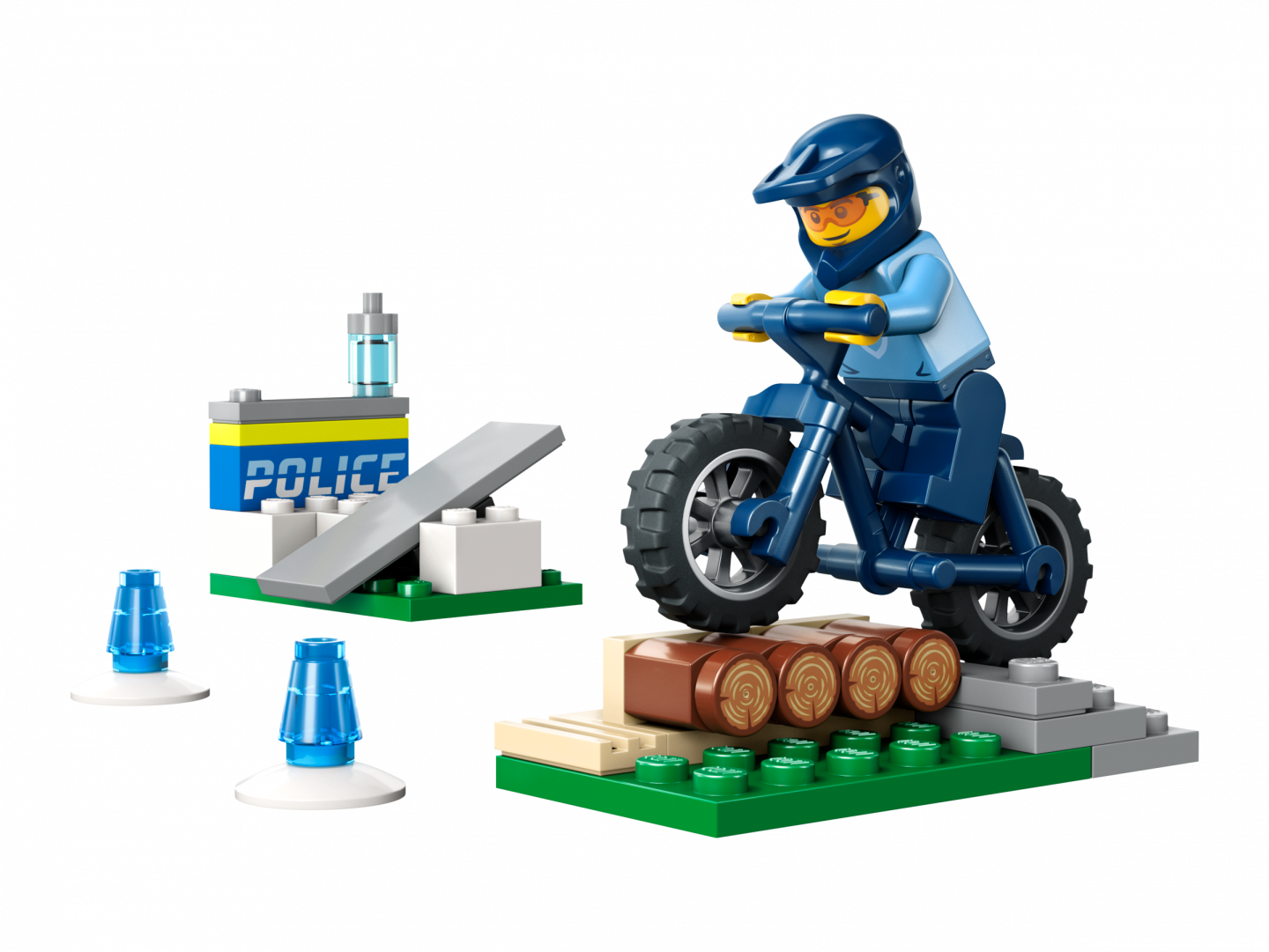 Fahrradtraining der Polizei & Skateboardrampe — Image 2