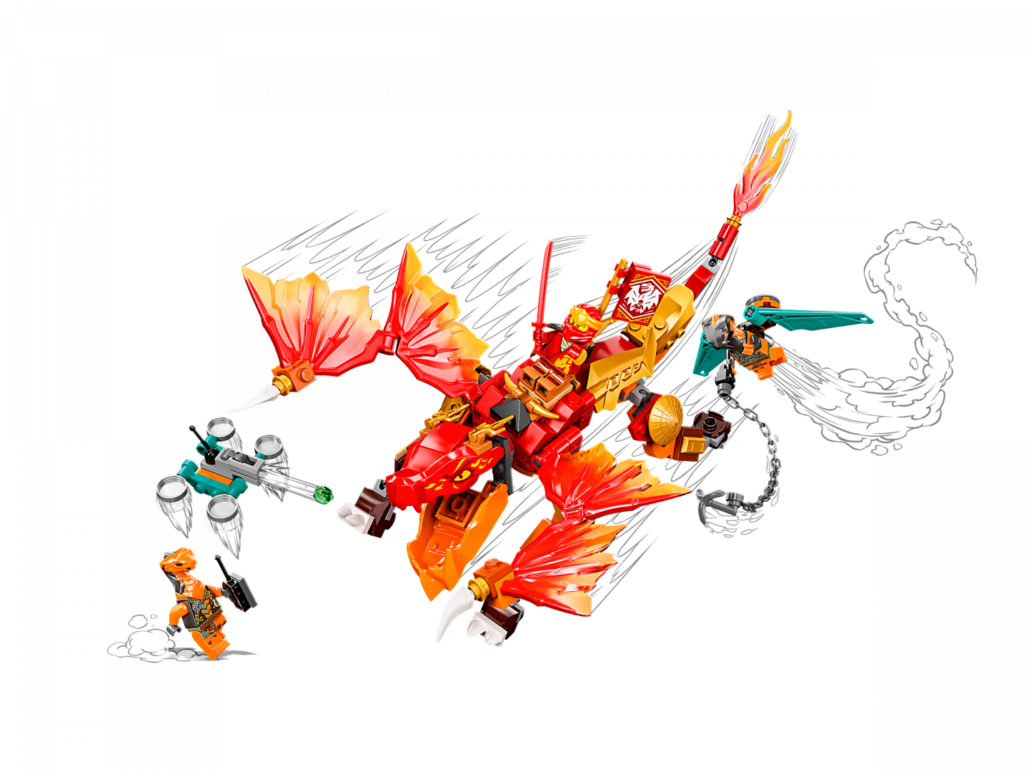 Kai's vuurdraak EVO — Afbeelding 3