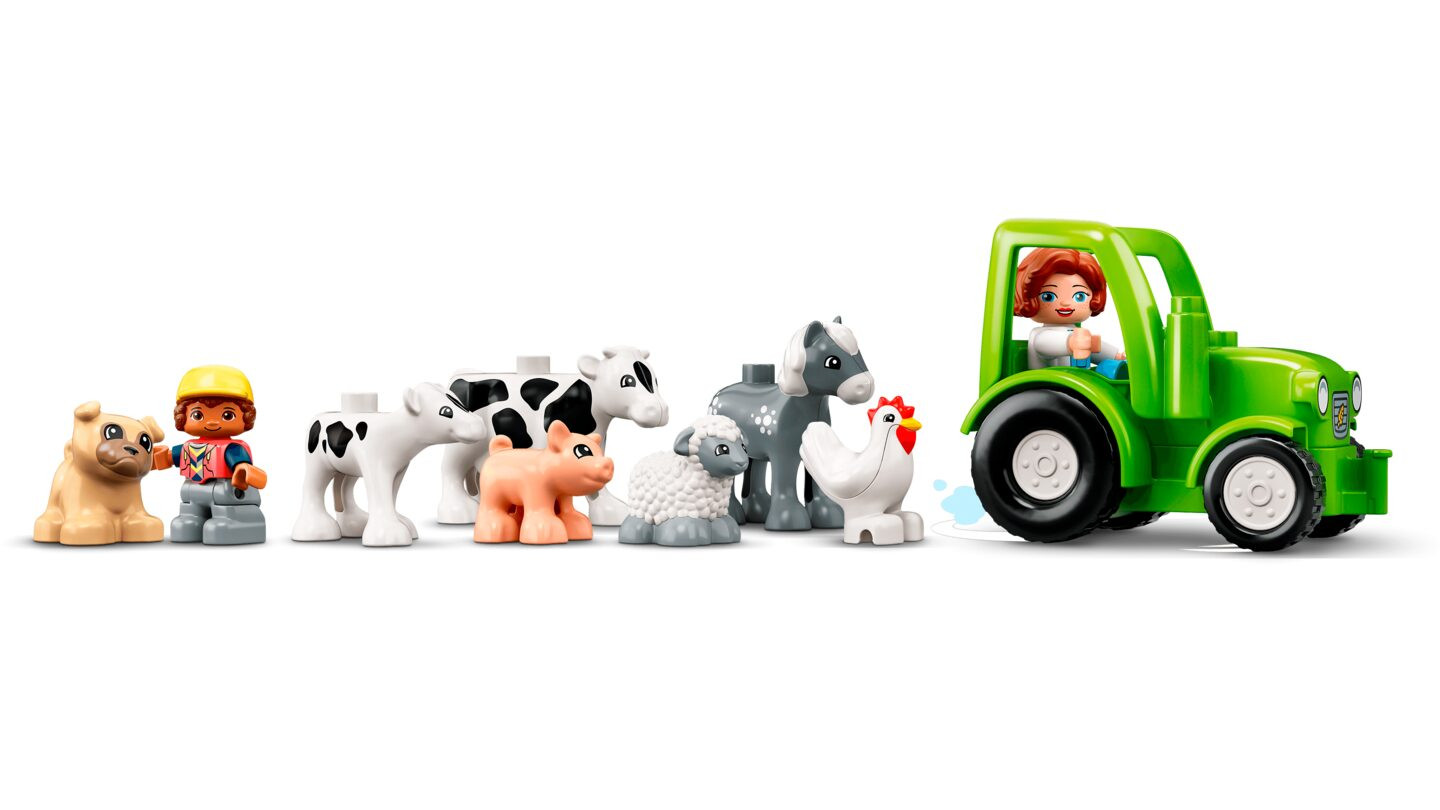 Schuur, tractor & boerderijdieren verzorgen — Afbeelding 6