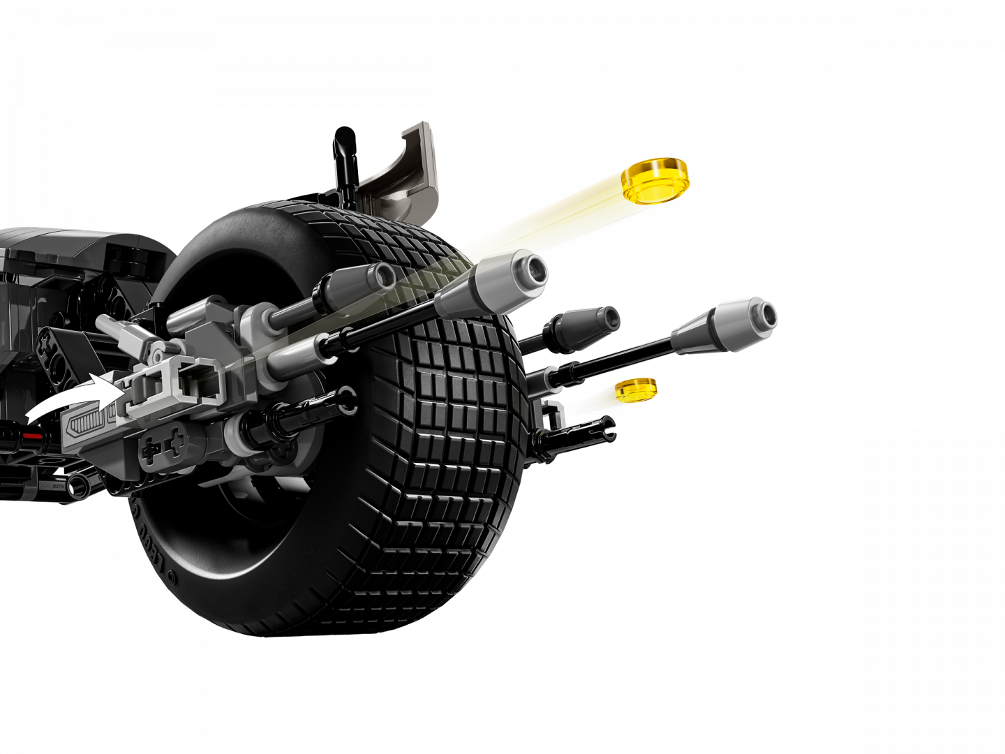 Batman™ bouwfiguur en de Bat-Pod motor — Afbeelding 5