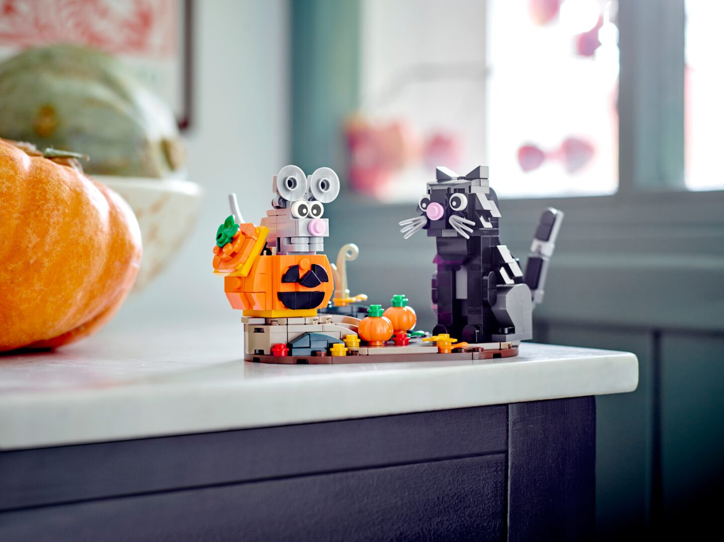 Halloween kat en muis — Afbeelding 4