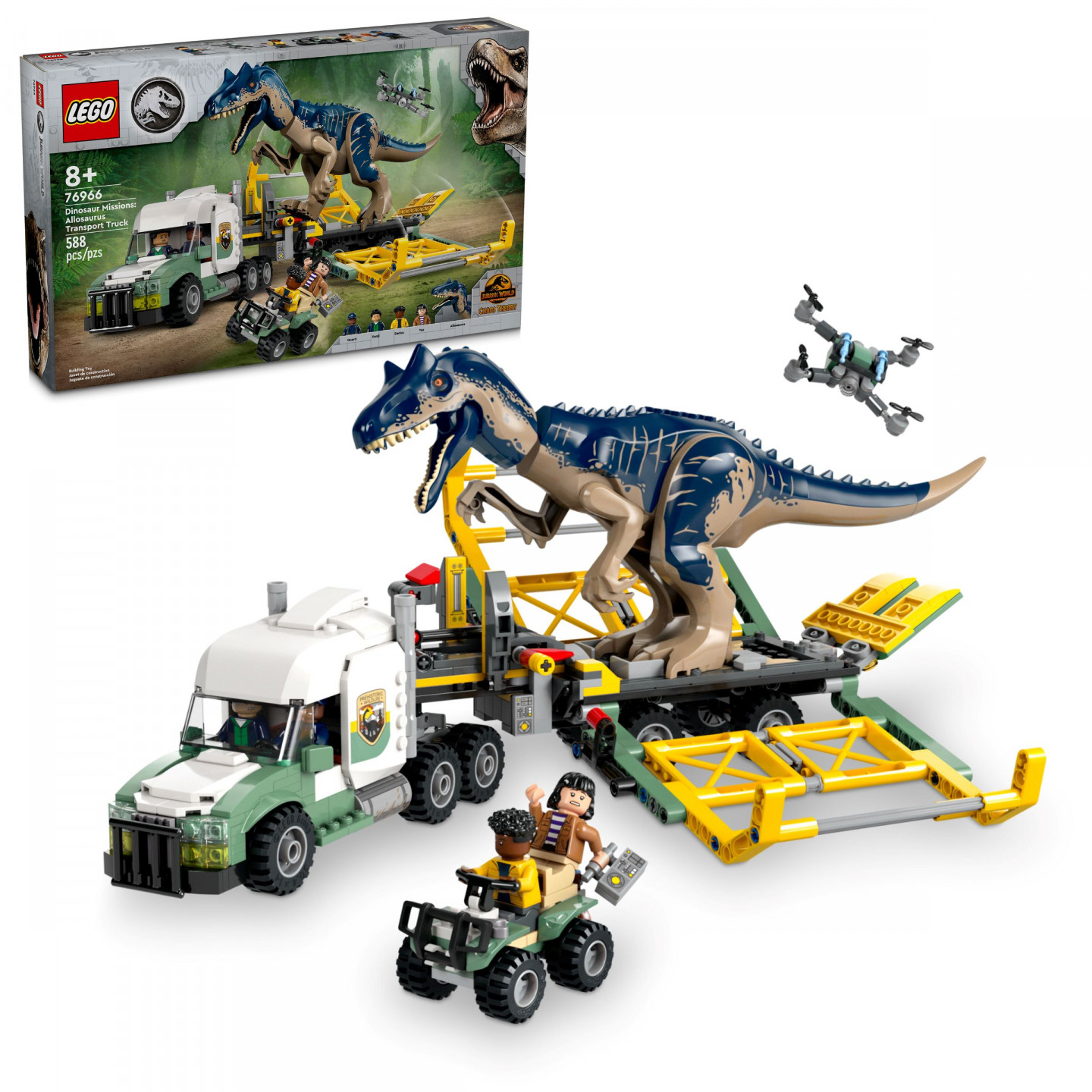 Dinosaurusmissies: Allosaurus transporttruck — Afbeelding 2