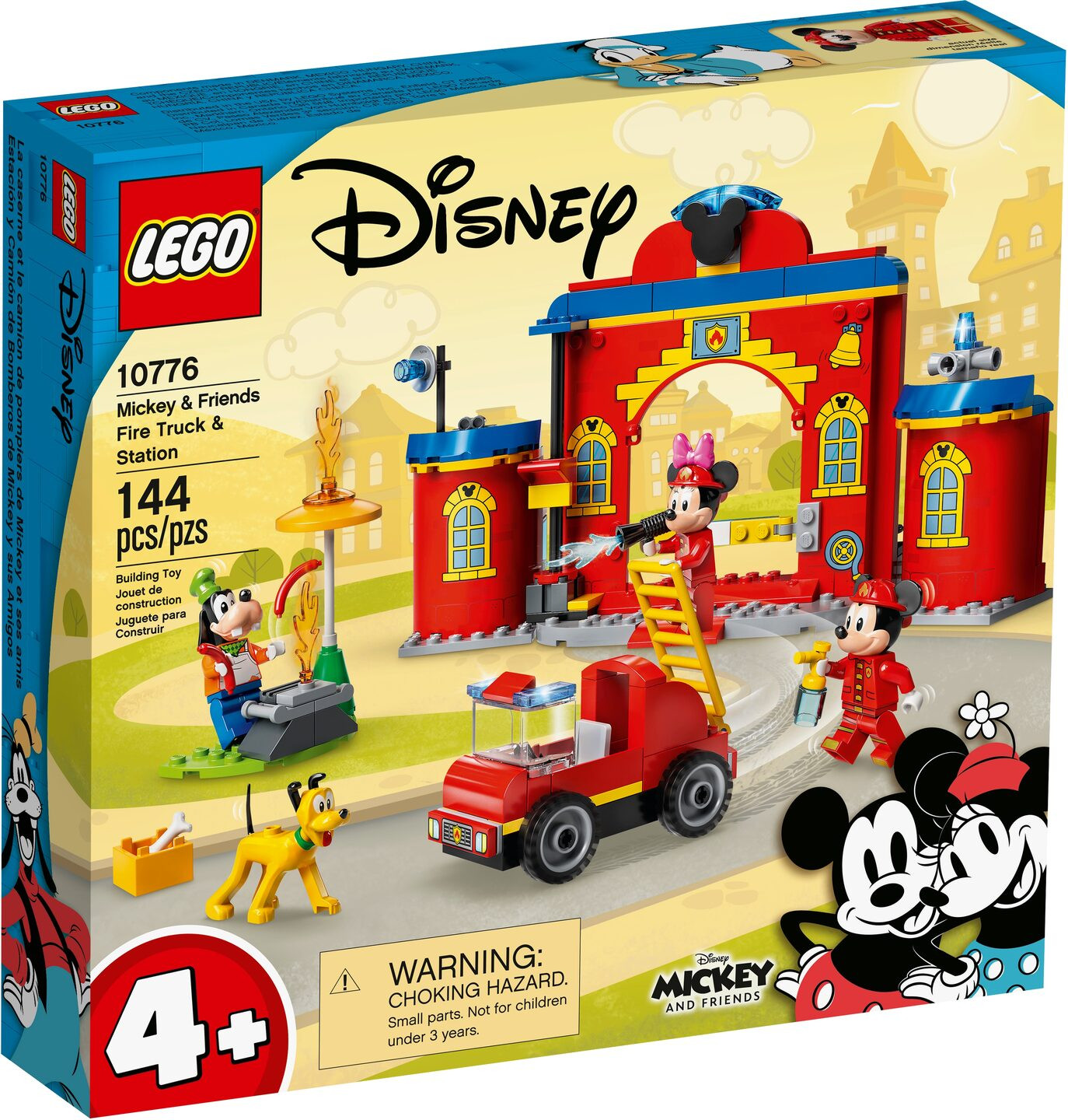 Mickey & Friends brandweerkazerne & auto — Afbeelding 2