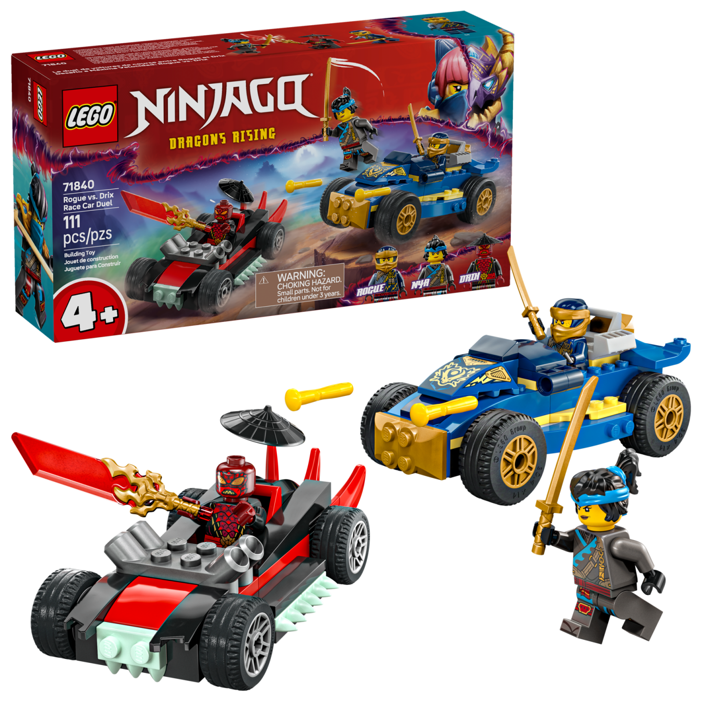 Rogue vs. Drix racewagenduel — Afbeelding 2
