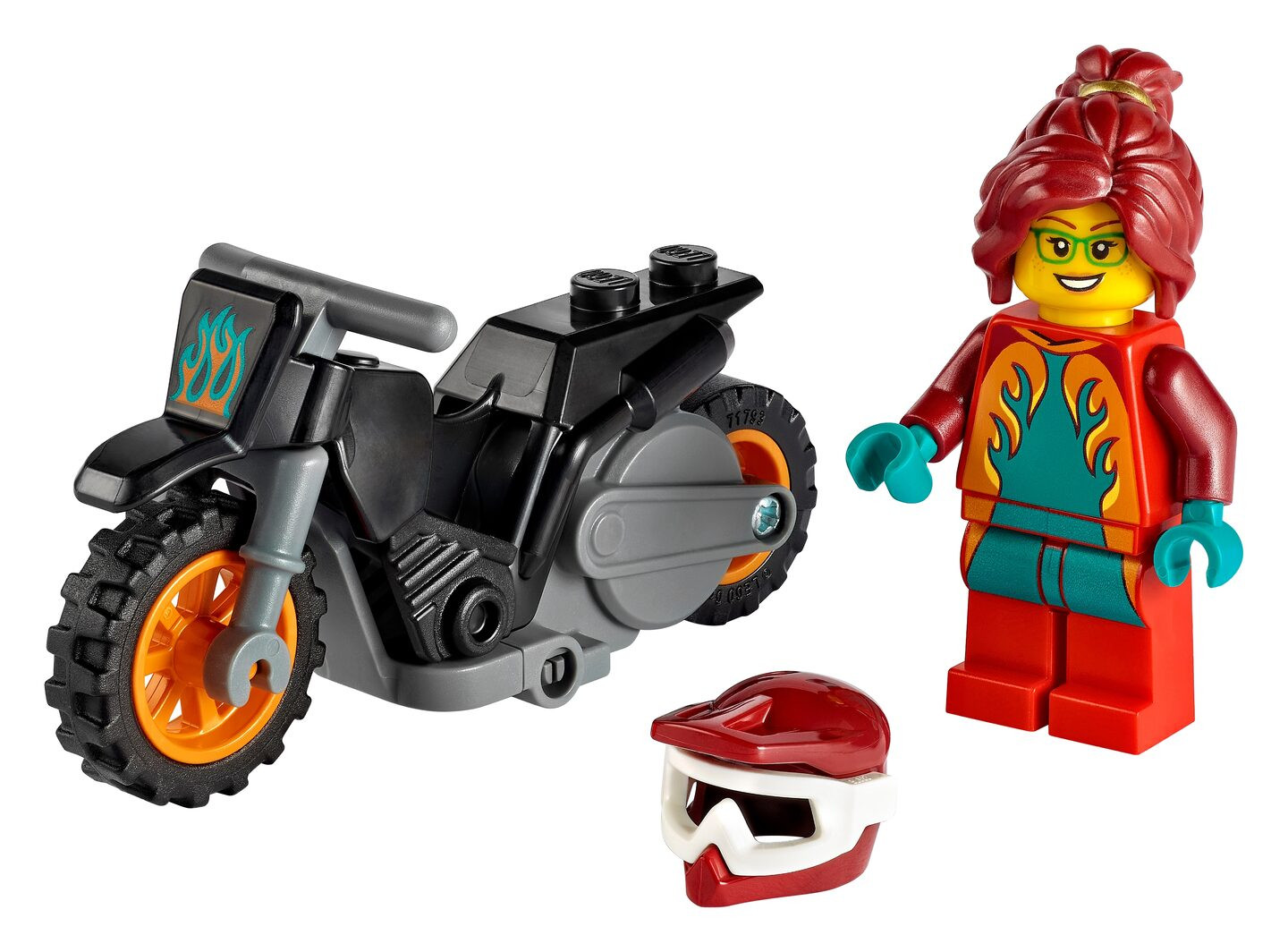 Vuur stuntmotor — Afbeelding 1