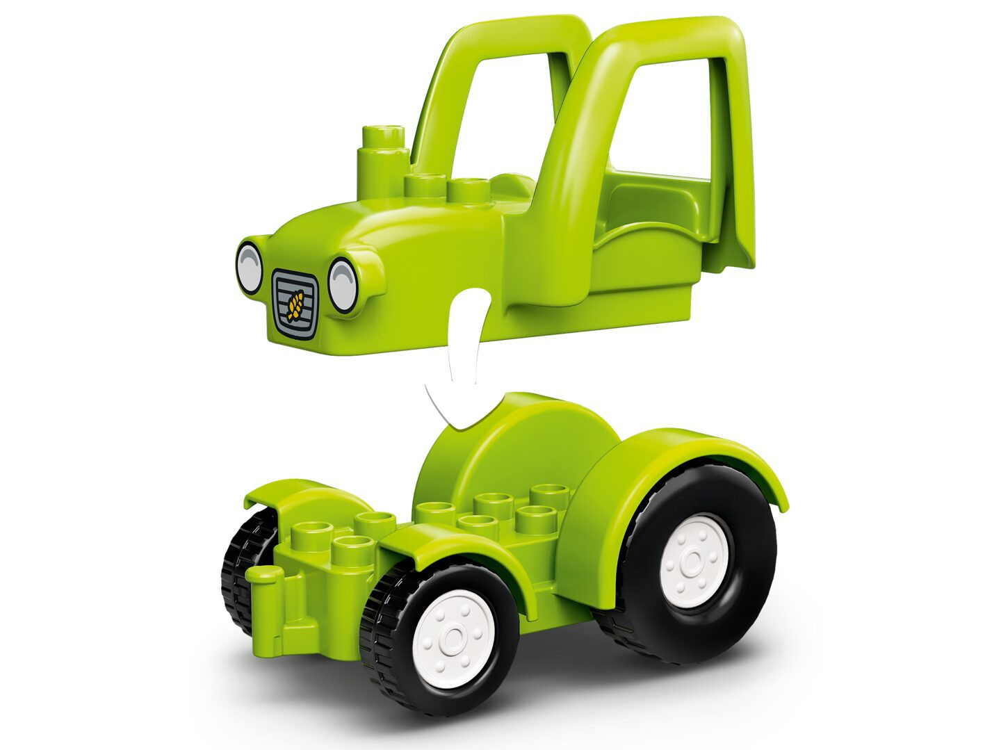 Schuur, tractor & boerderijdieren verzorgen — Afbeelding 8