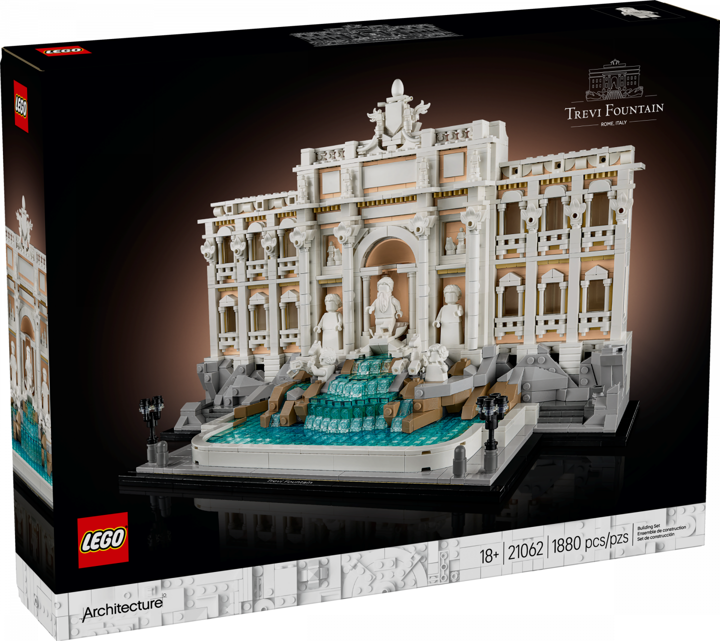 LEGO Architecture 21062 Trevi fountain keert terug in een grootser jasje