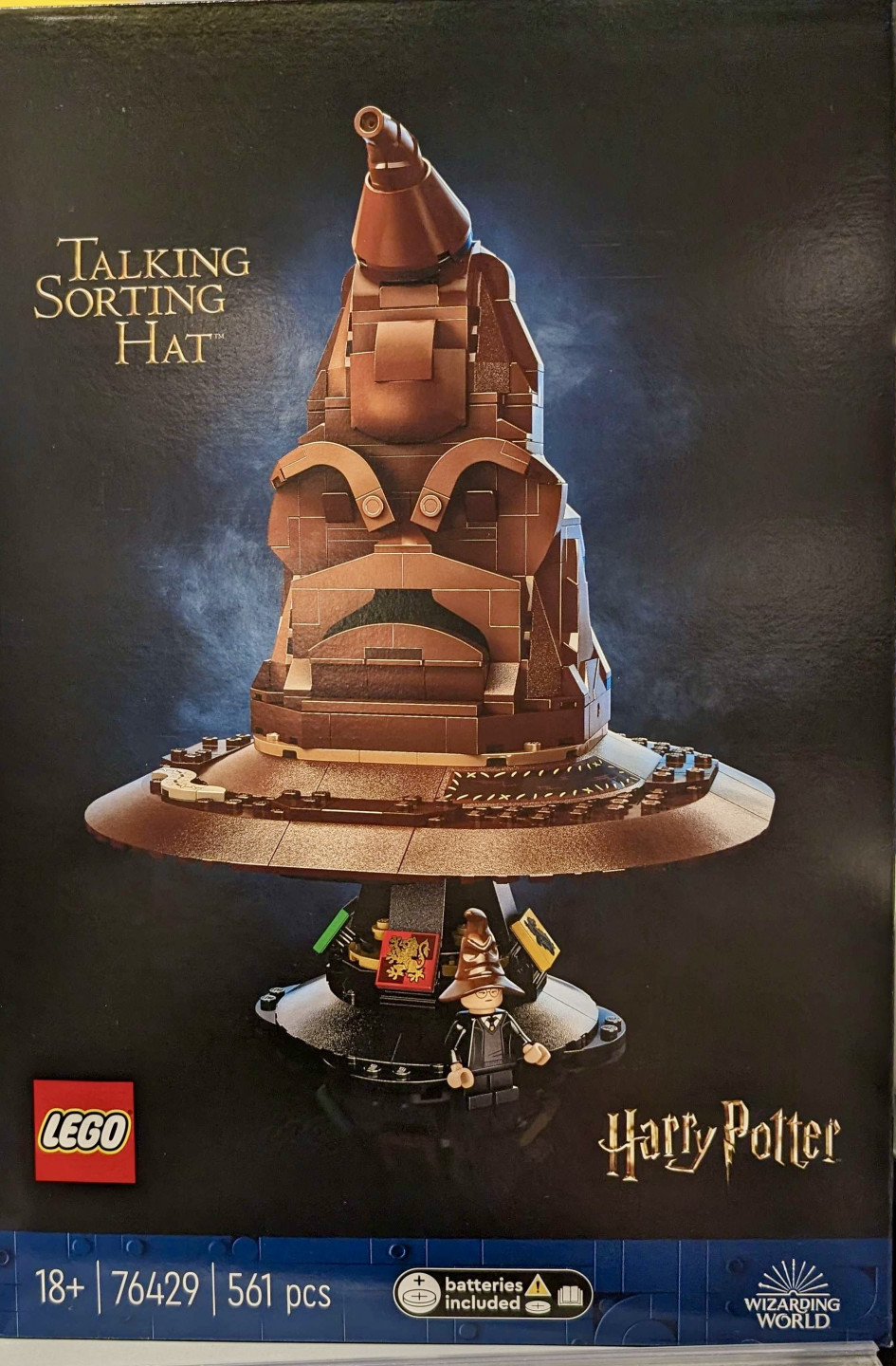 Nieuwe LEGO Harry potter 76429 pratende sorteer hoed reveal