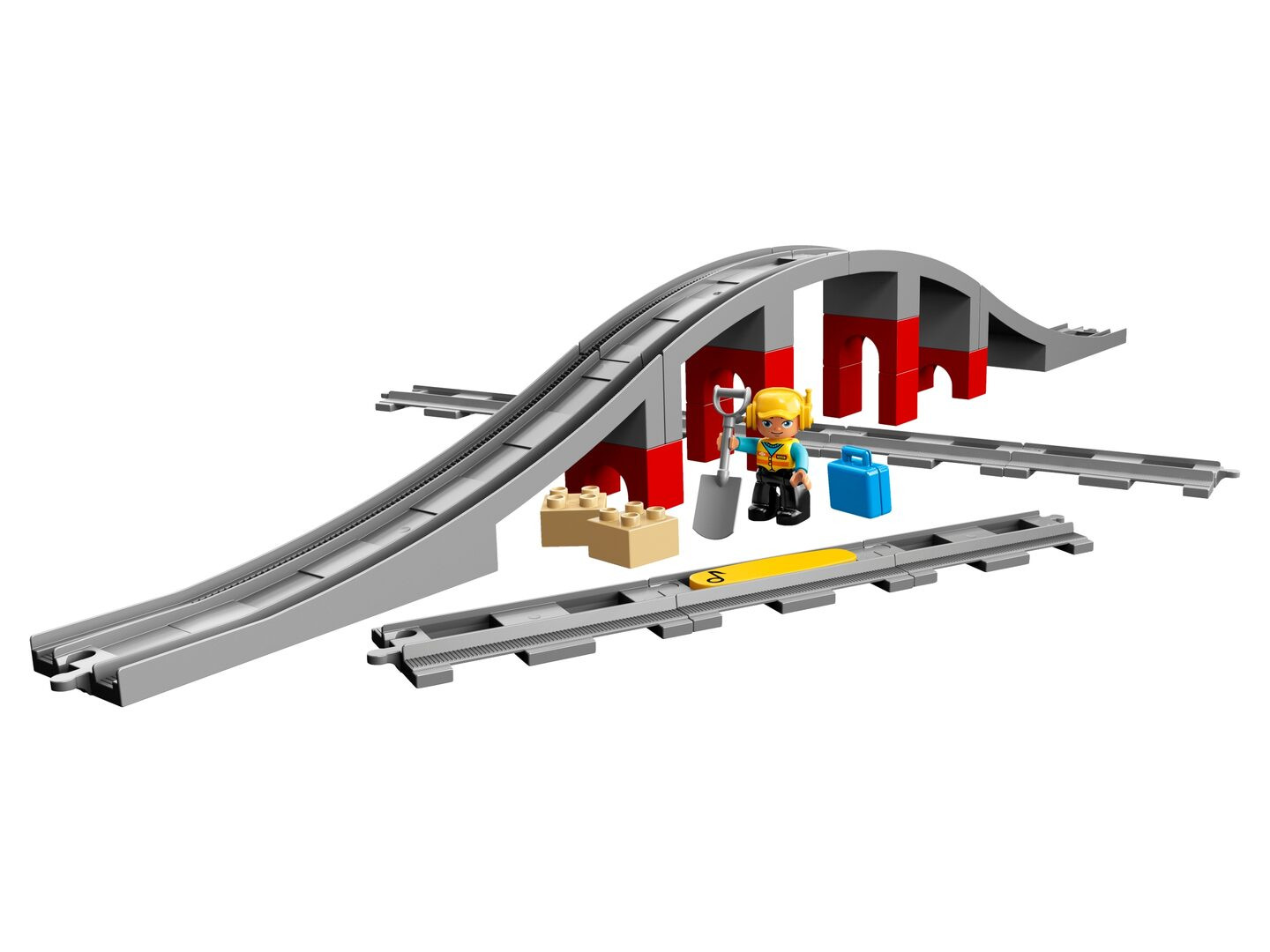 Treinbrug en -rails — Afbeelding 1
