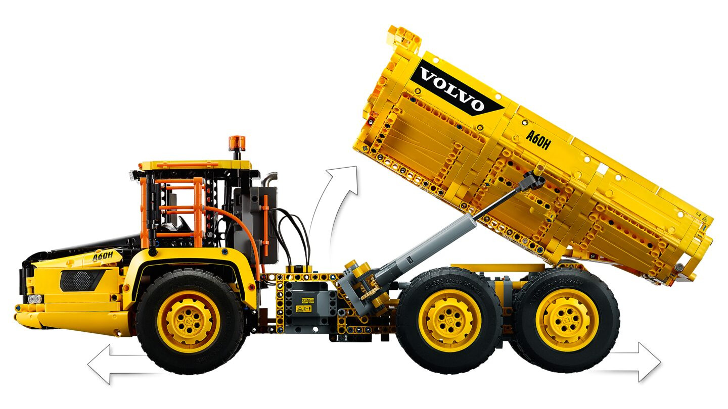 Volvo 6x6 Truck met kieptrailer — Afbeelding 5