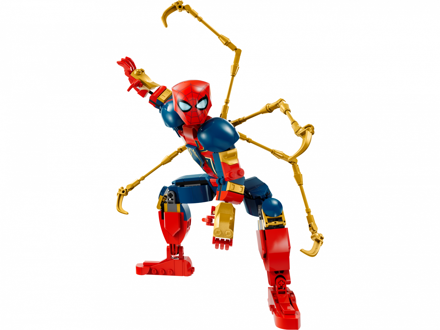 Iron Spider-Man bouwfiguur