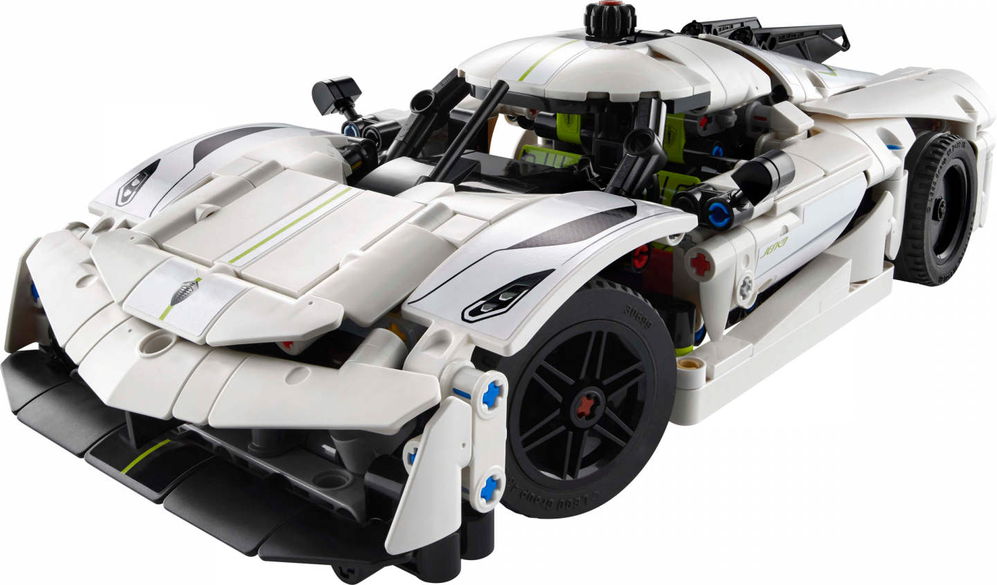 Koenigsegg Jesko Absolut witte hypercar