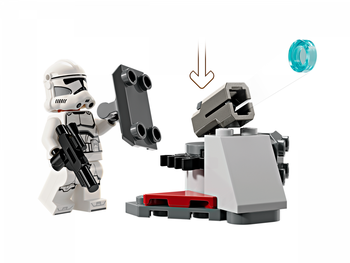 Clone Trooper™ & Battle Droid™ Battle Pack — Afbeelding 4