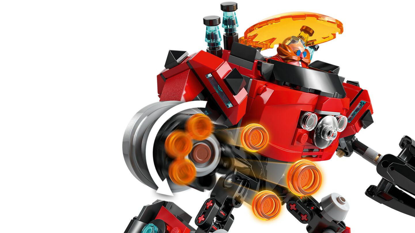 Knuckles vs. Dr. Eggman Egg Crusher mecha — Afbeelding 5