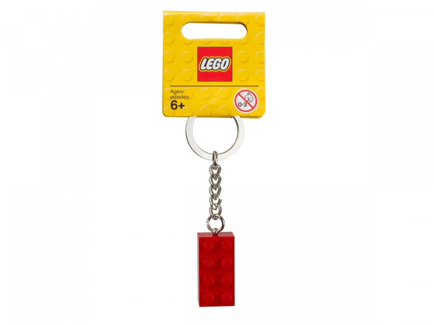 LEGO® rode steensleutelhanger