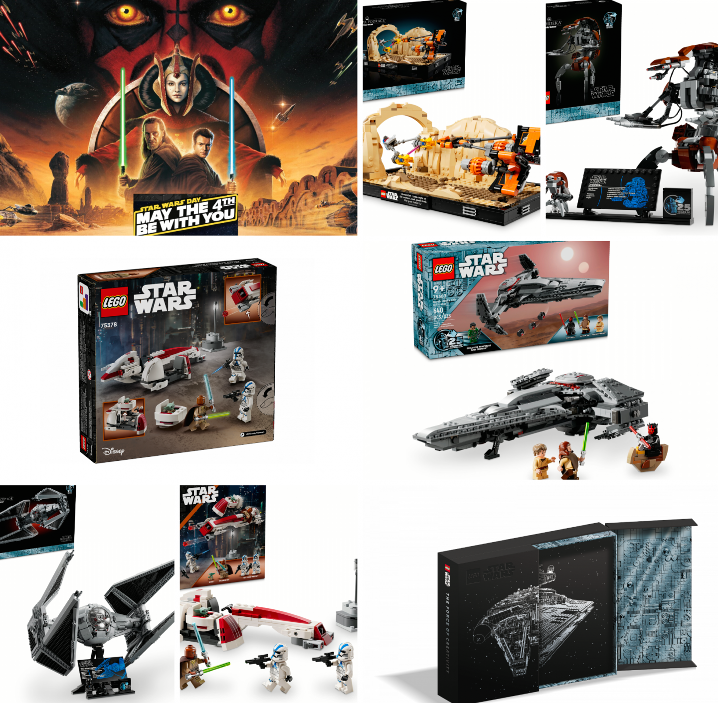 Vier de 25e Verjaardag van LEGO Star Wars™ met Nieuwe Sets, Geschenken bij Aankoop, LEGO Insiders Ledenverkoop en Meer!