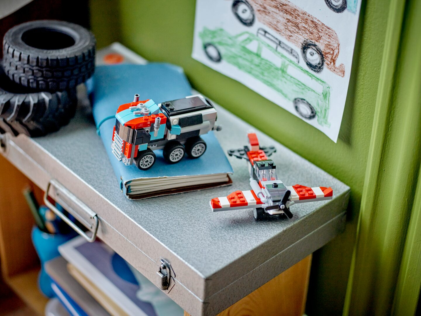 Truck met helikopter — Afbeelding 10
