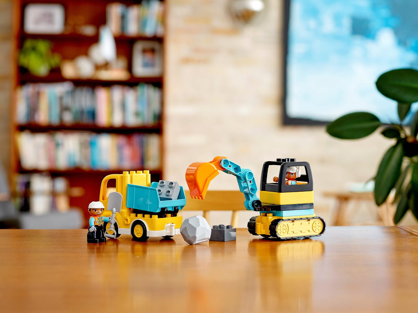 Truck & Graafmachine met rupsbanden — Afbeelding 9
