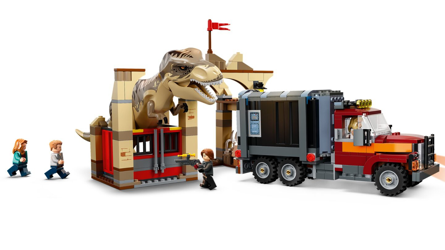 T. rex & Atrociraptor dinosaurus ontsnapping — Afbeelding 3