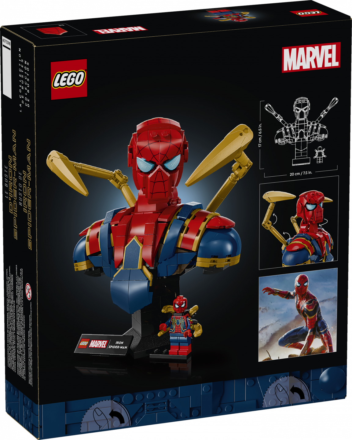 Iron Spider-Man buste — Afbeelding 9