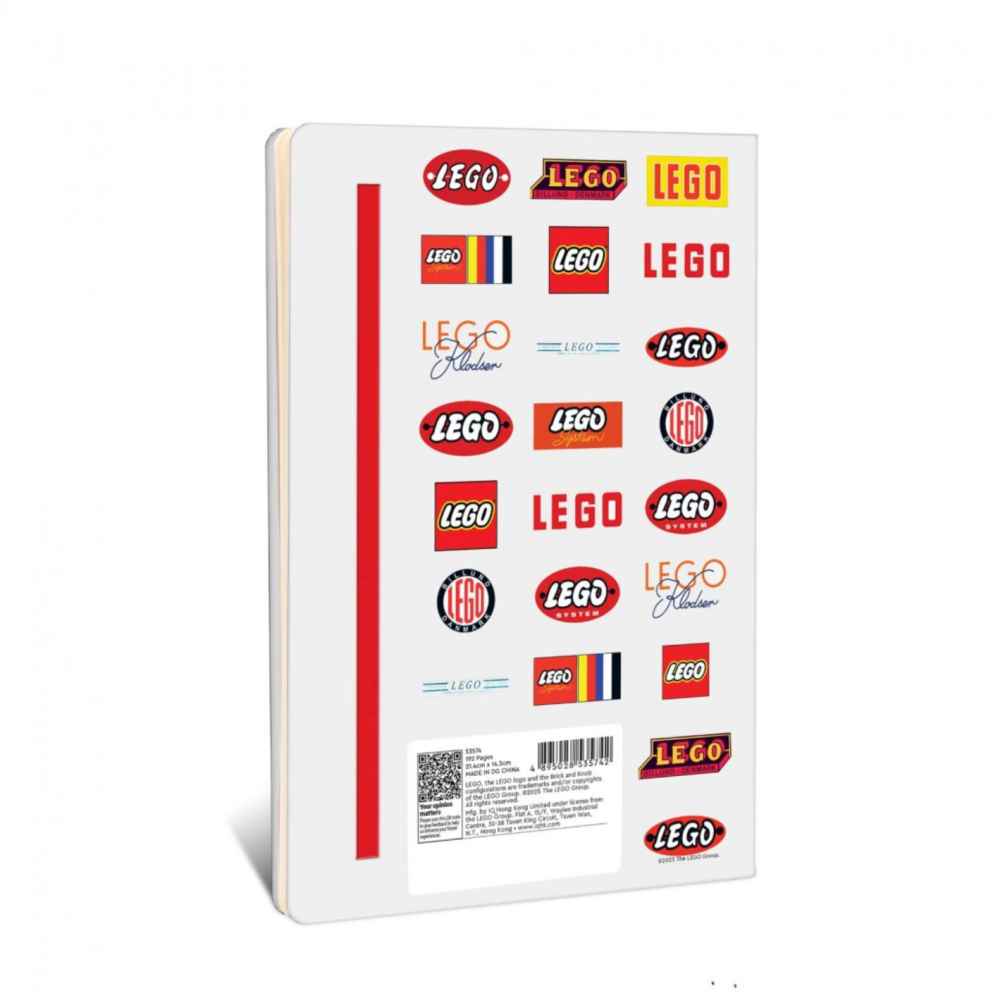 Journal met LEGO® logoprint — Afbeelding 3