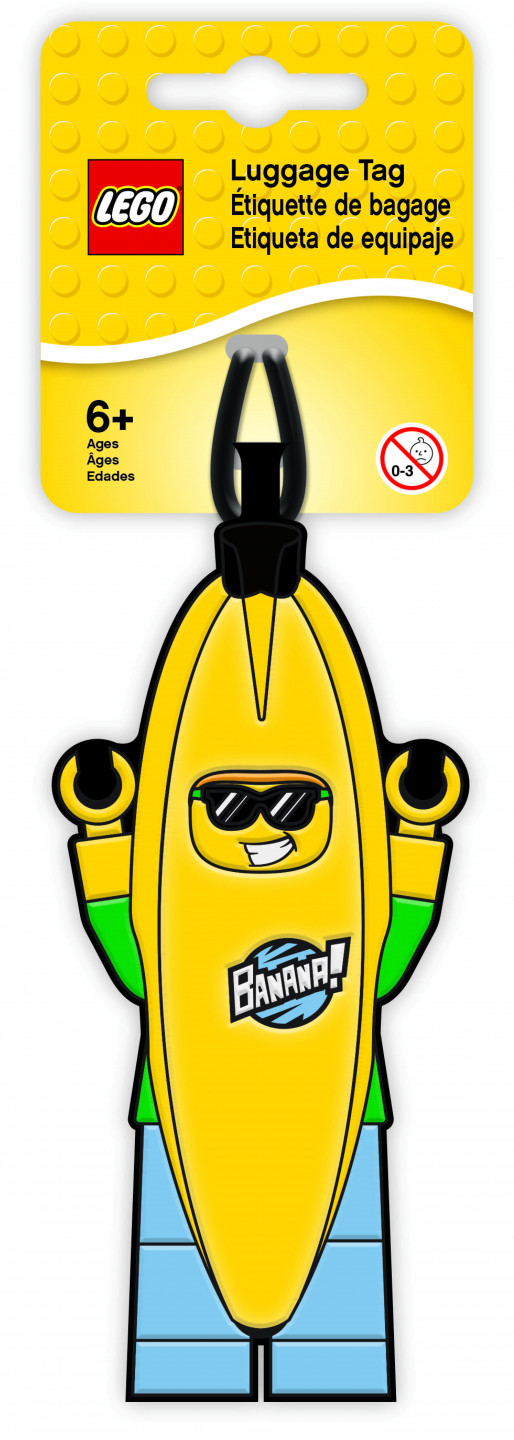 Bagagelabel LEGO® Bananenman