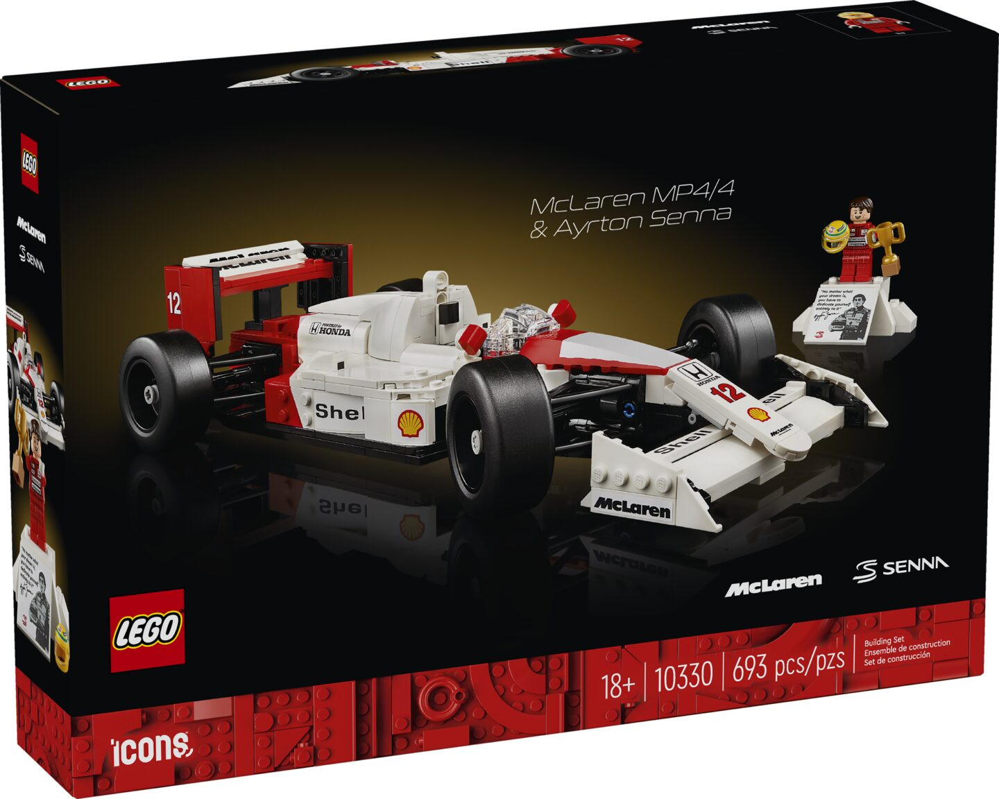 McLaren MP4/4 en Ayrton Senna — Afbeelding 2
