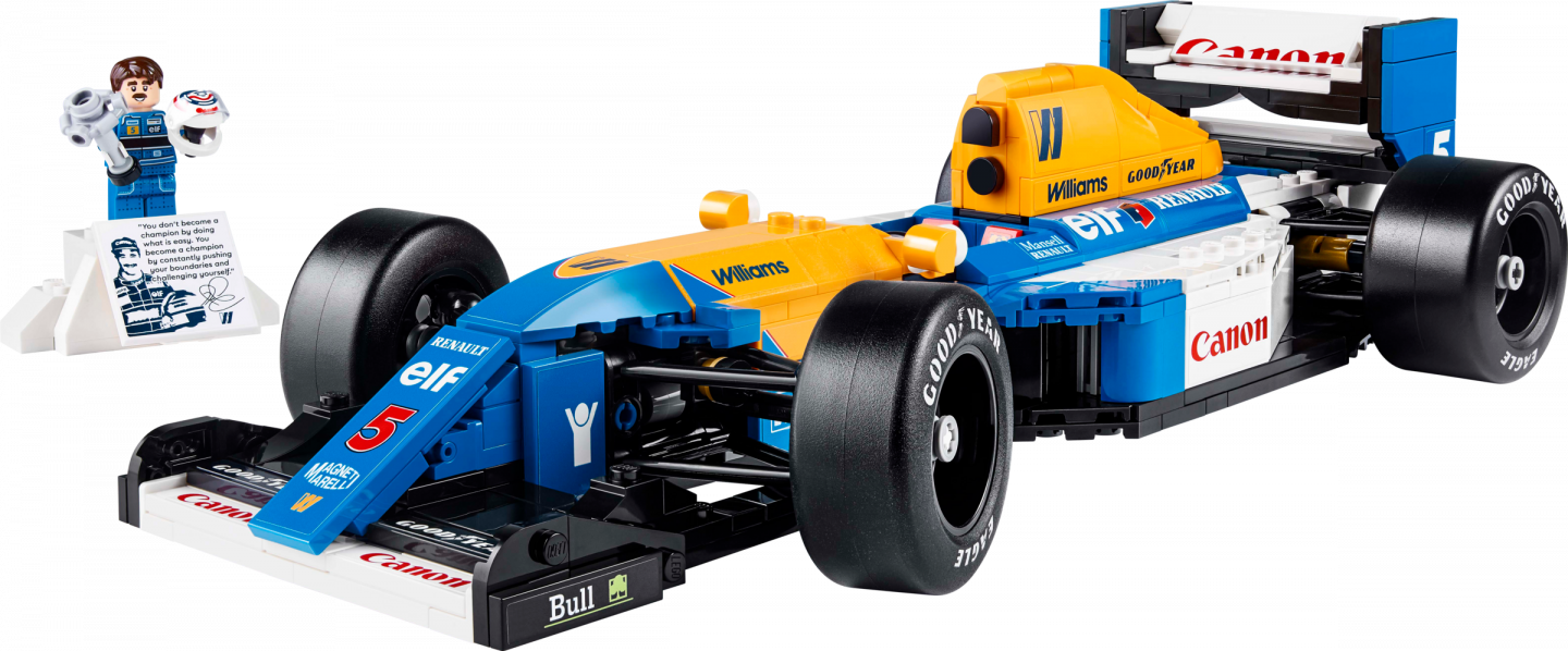 Williams Racing FW14B en Nigel Mansell