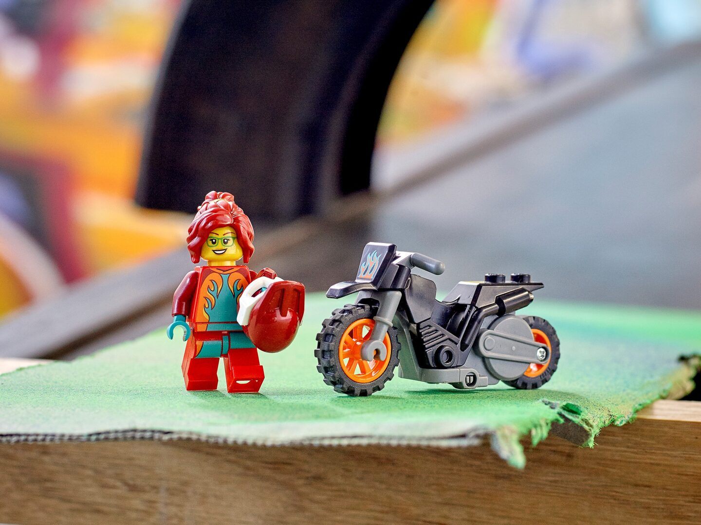 Vuur stuntmotor — Afbeelding 11