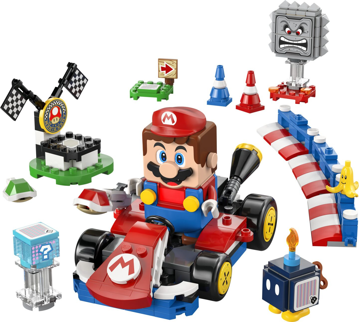 Mario Kart™ – Interactieve LEGO® Mario™ en standaardkart — Afbeelding 1