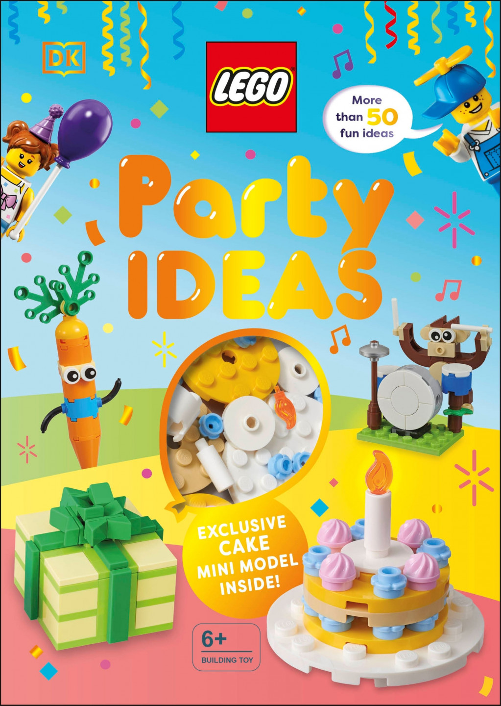 Party Ideas met exclusief LEGO minimodel van een taart