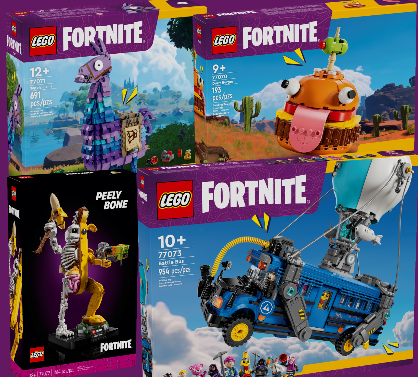 Officiële onthulling van LEGO 77071  Fortnite Supply Llama