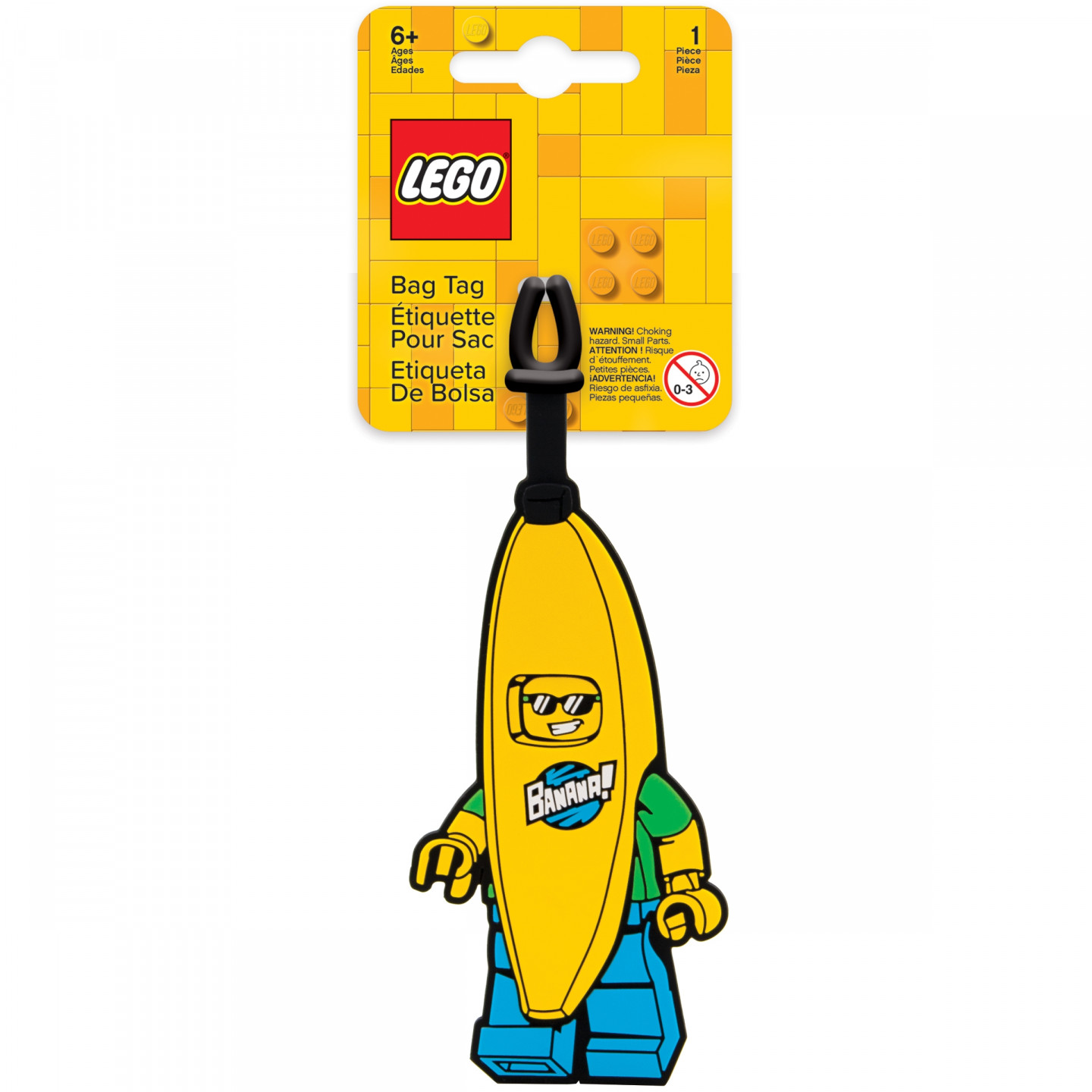 Bagagelabel – Bananenman — Afbeelding 2