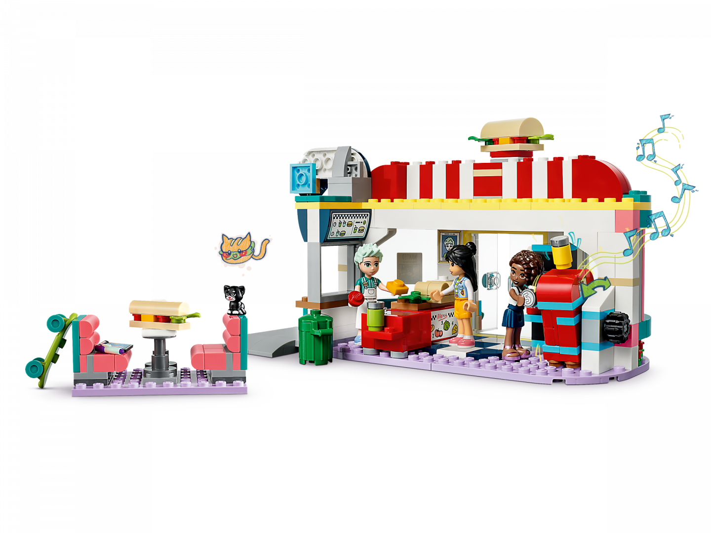 Heartlake restaurant in de stad — Afbeelding 3