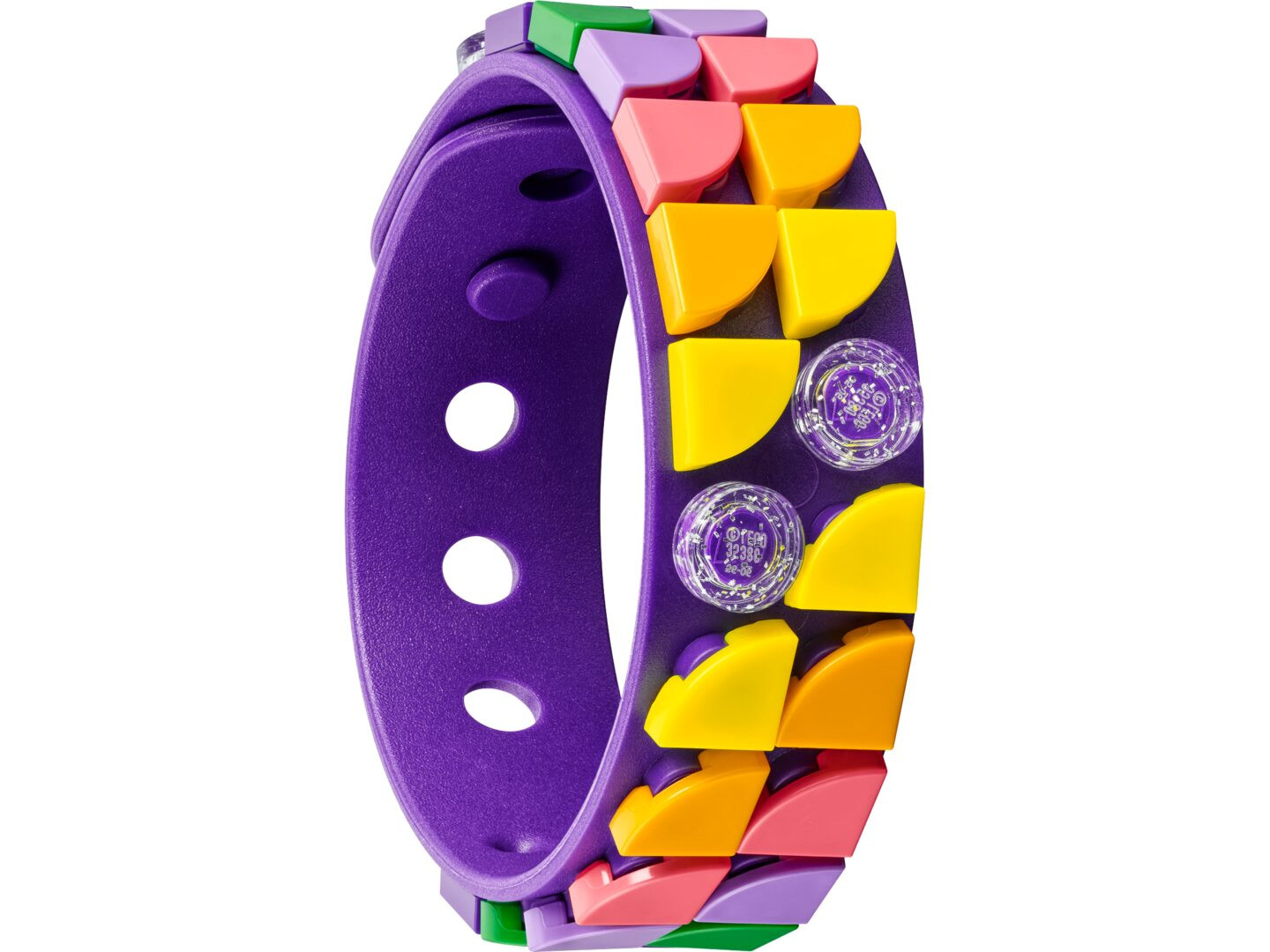 Neontijger - armband & tassenhanger — Afbeelding 5