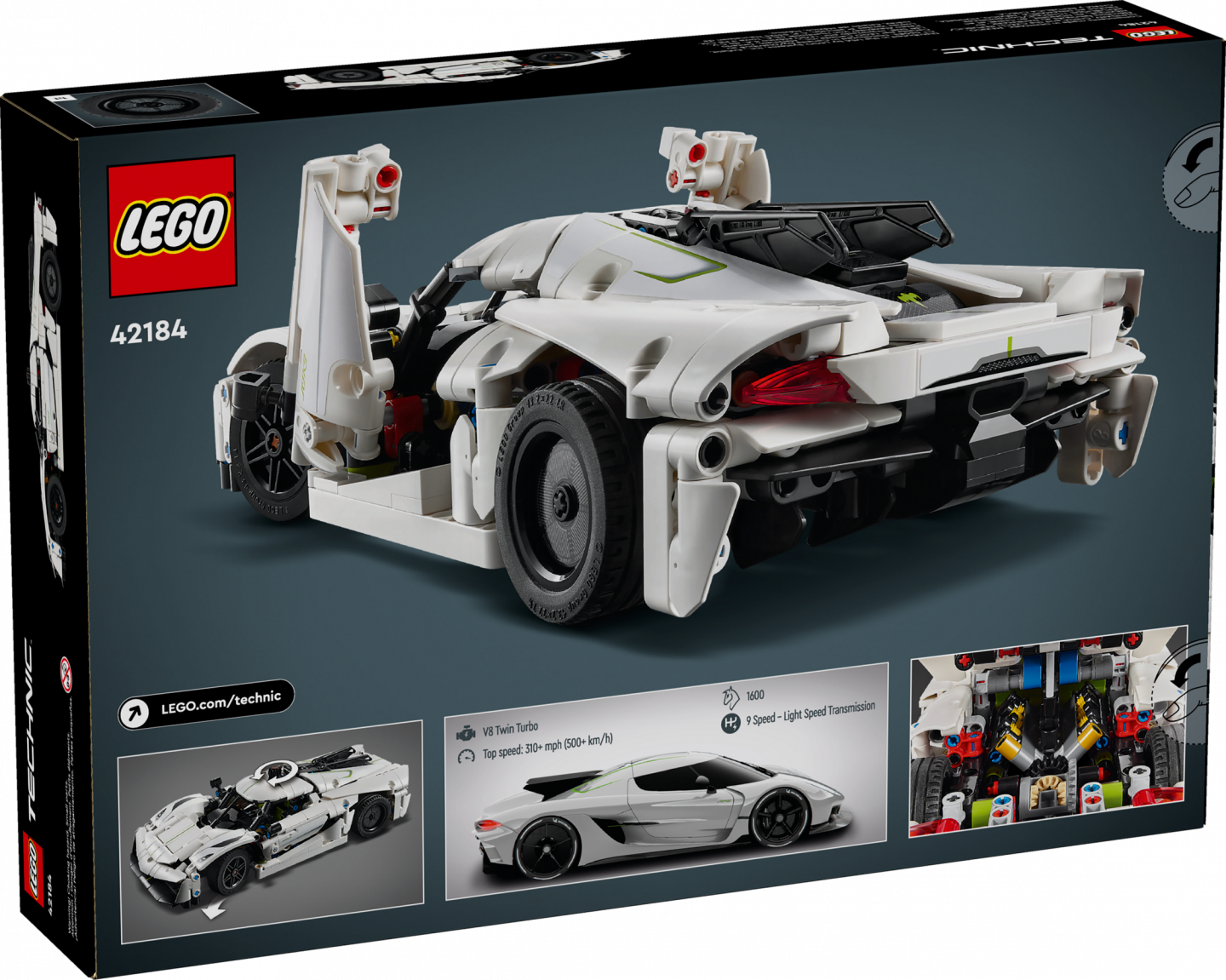 Koenigsegg Jesko Absolut witte hypercar — Afbeelding 8