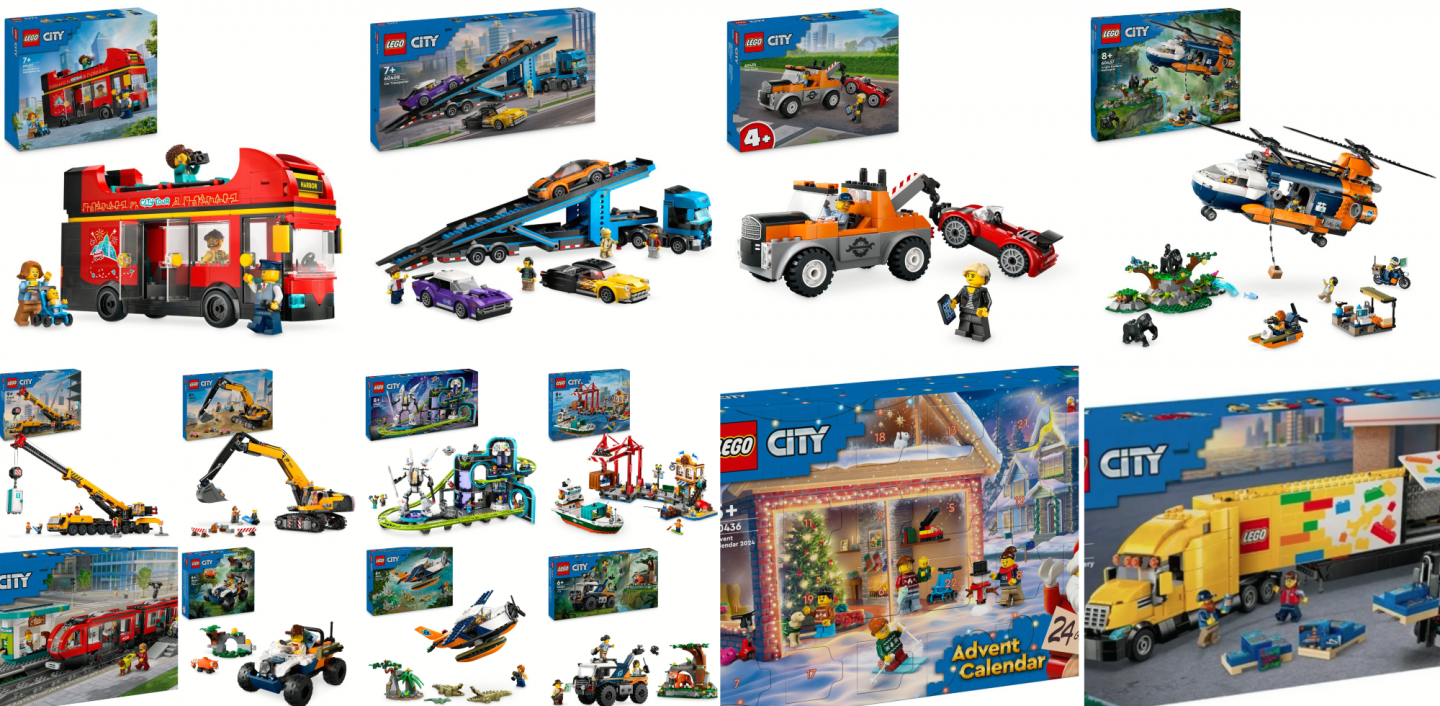 Nieuwe LEGO City sets brengen avontuur en verkenning in juni 2024