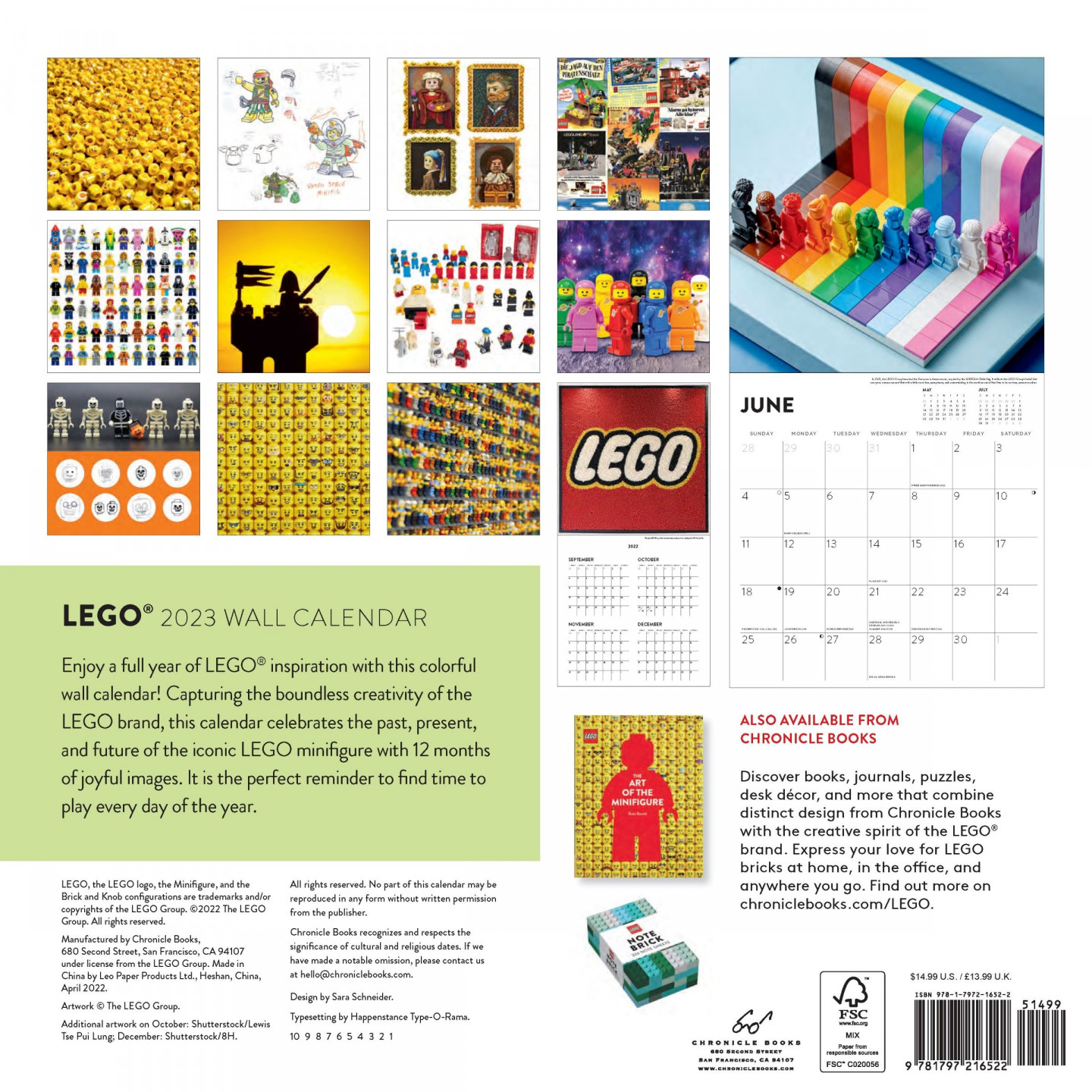 LEGO® Muurkalender 2023 — Afbeelding 2