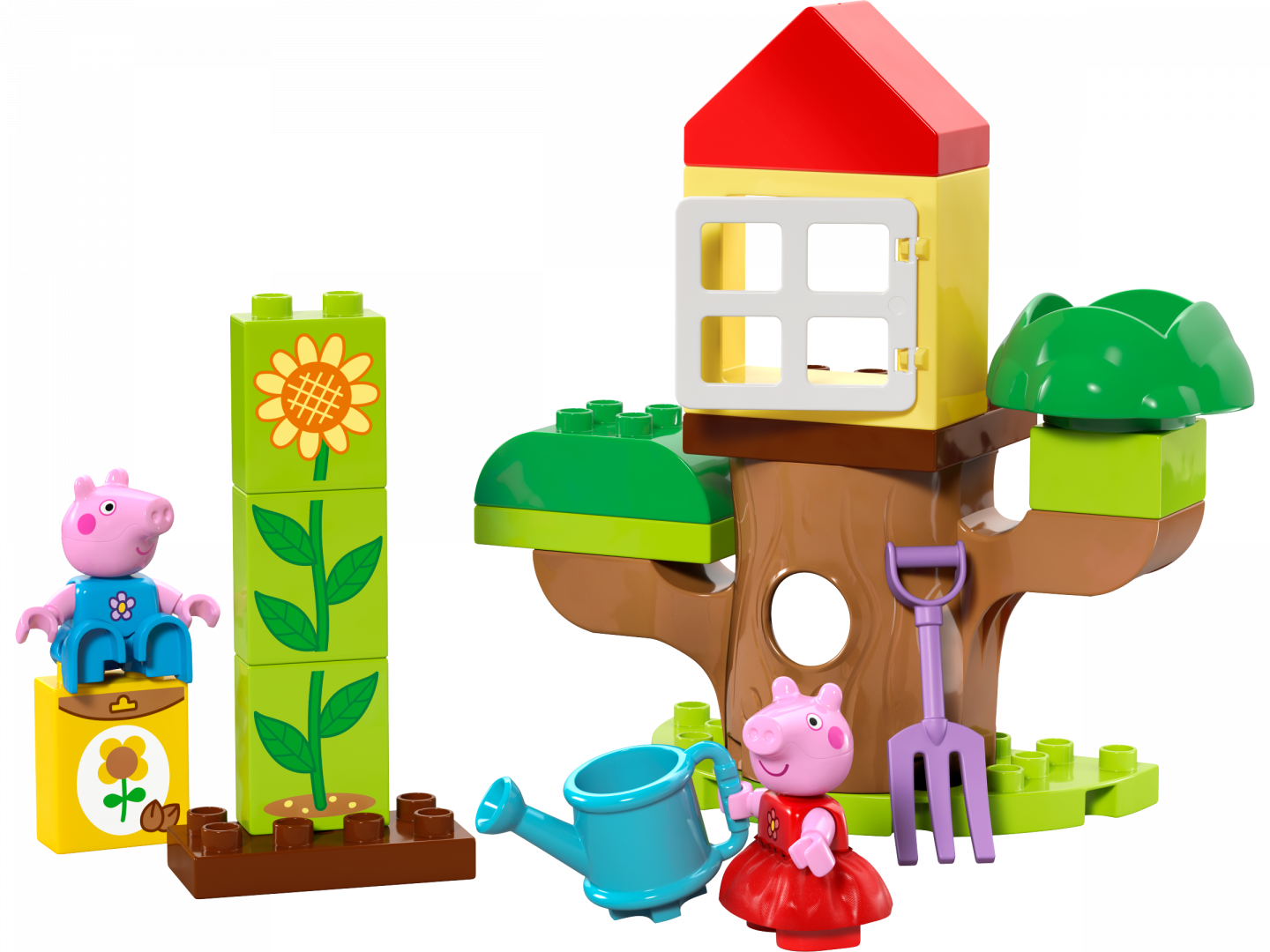 Peppa Big tuin en boomhut