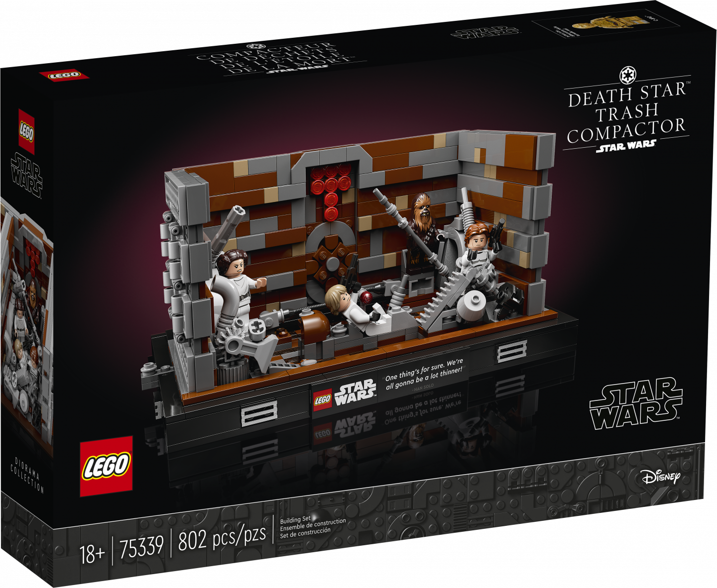 Death Star™ Afvalpers diorama — Afbeelding 2