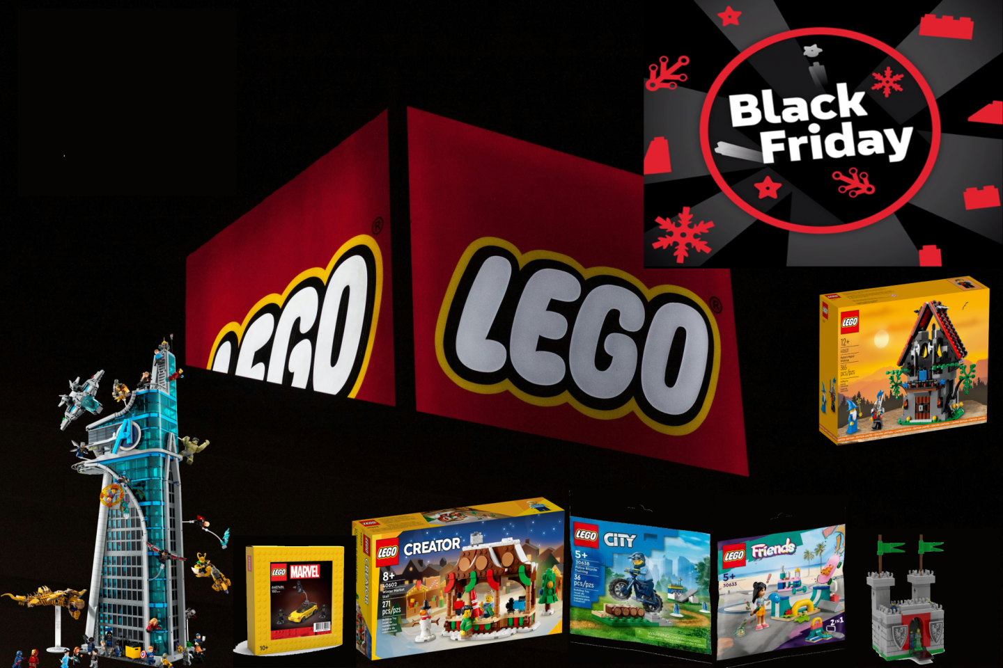 Alle LEGO black friday deals op een rijtje