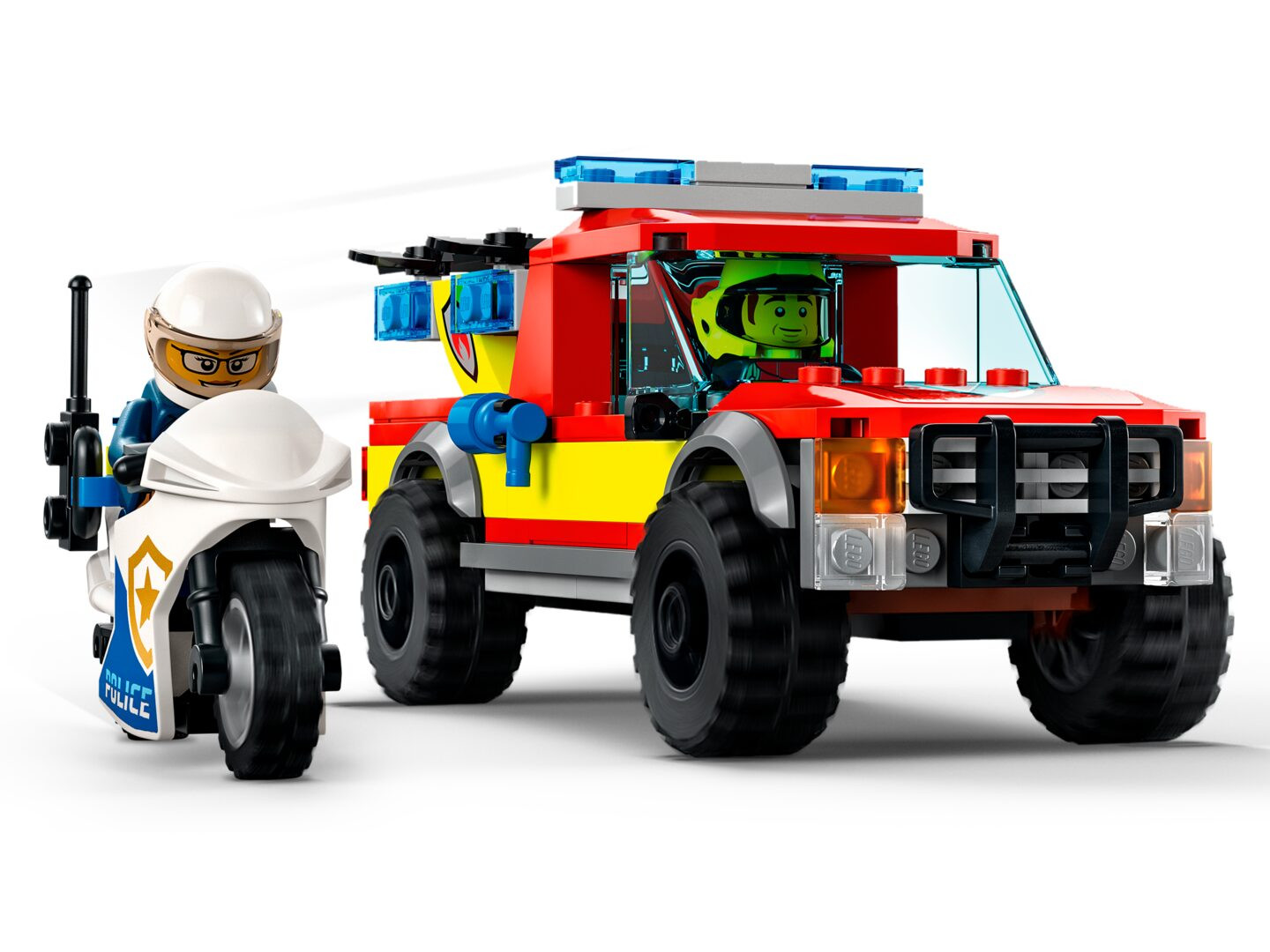 Brandweer & Politie achtervolging — Afbeelding 4
