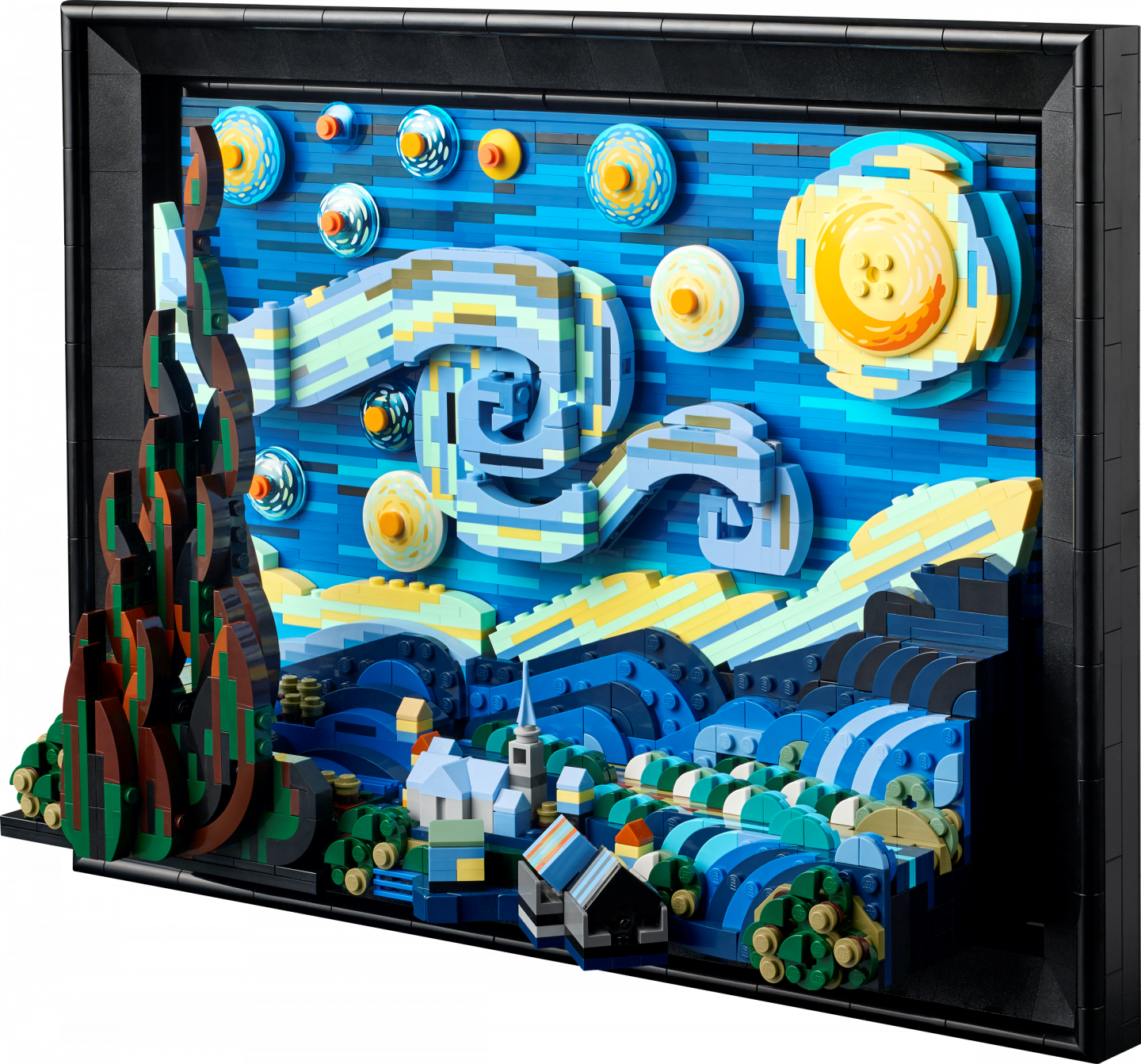 Vincent van Gogh - De sterrennacht — Afbeelding 4