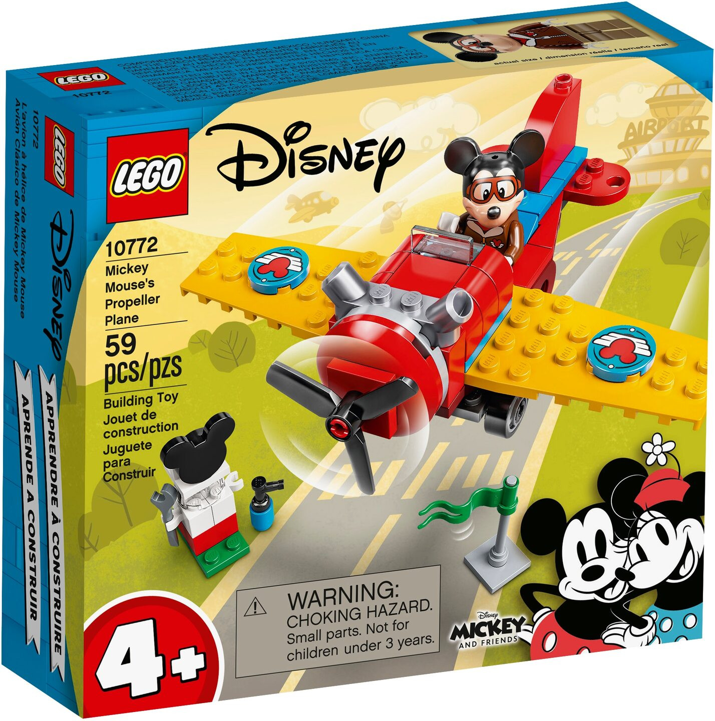 Mickey Mouse propellervliegtuig — Afbeelding 2