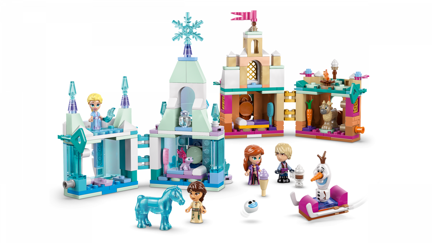 Mini kasteel van Arendelle en Elsa's ijspaleis — Afbeelding 3