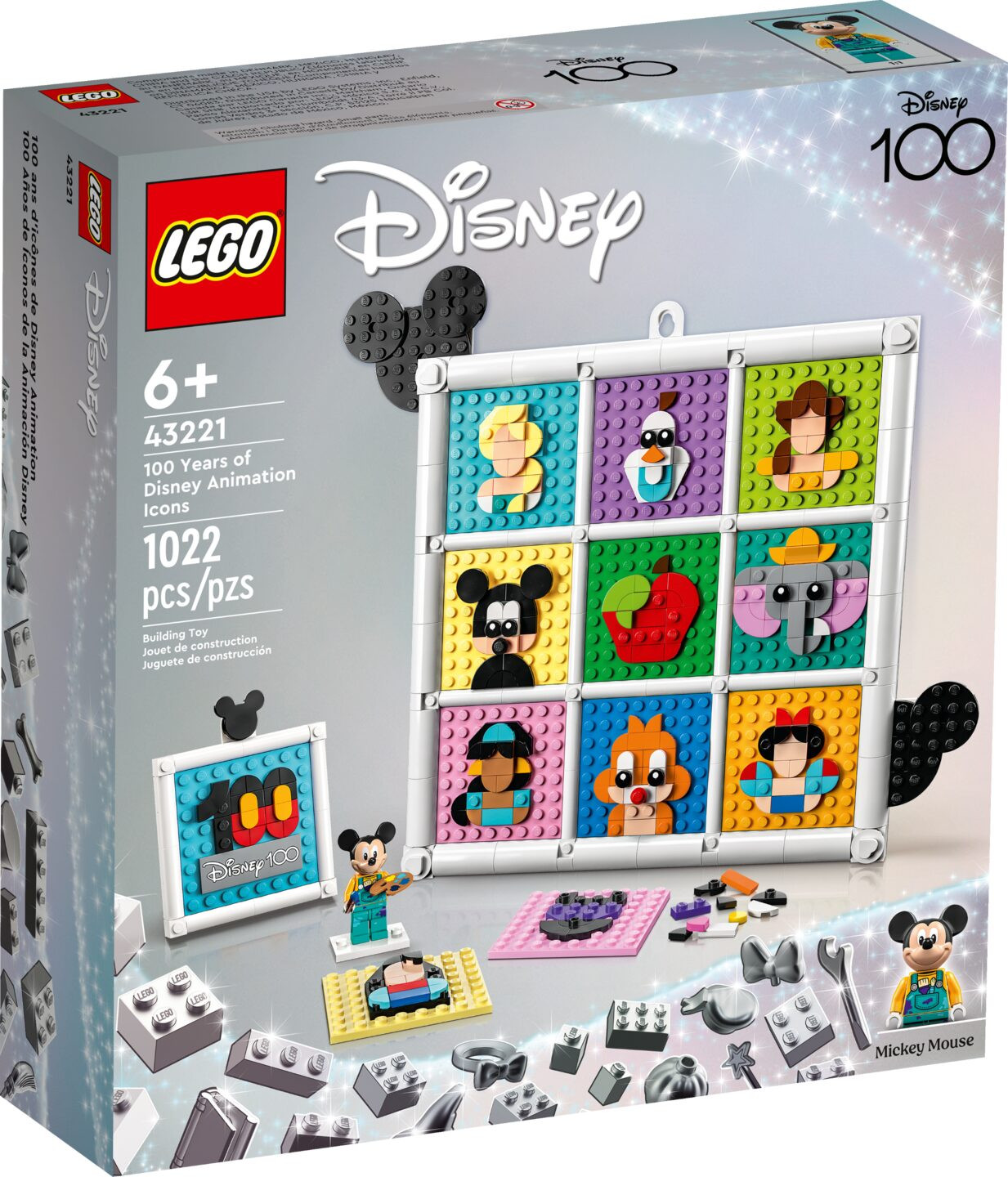100 jaar Disney animatiefiguren