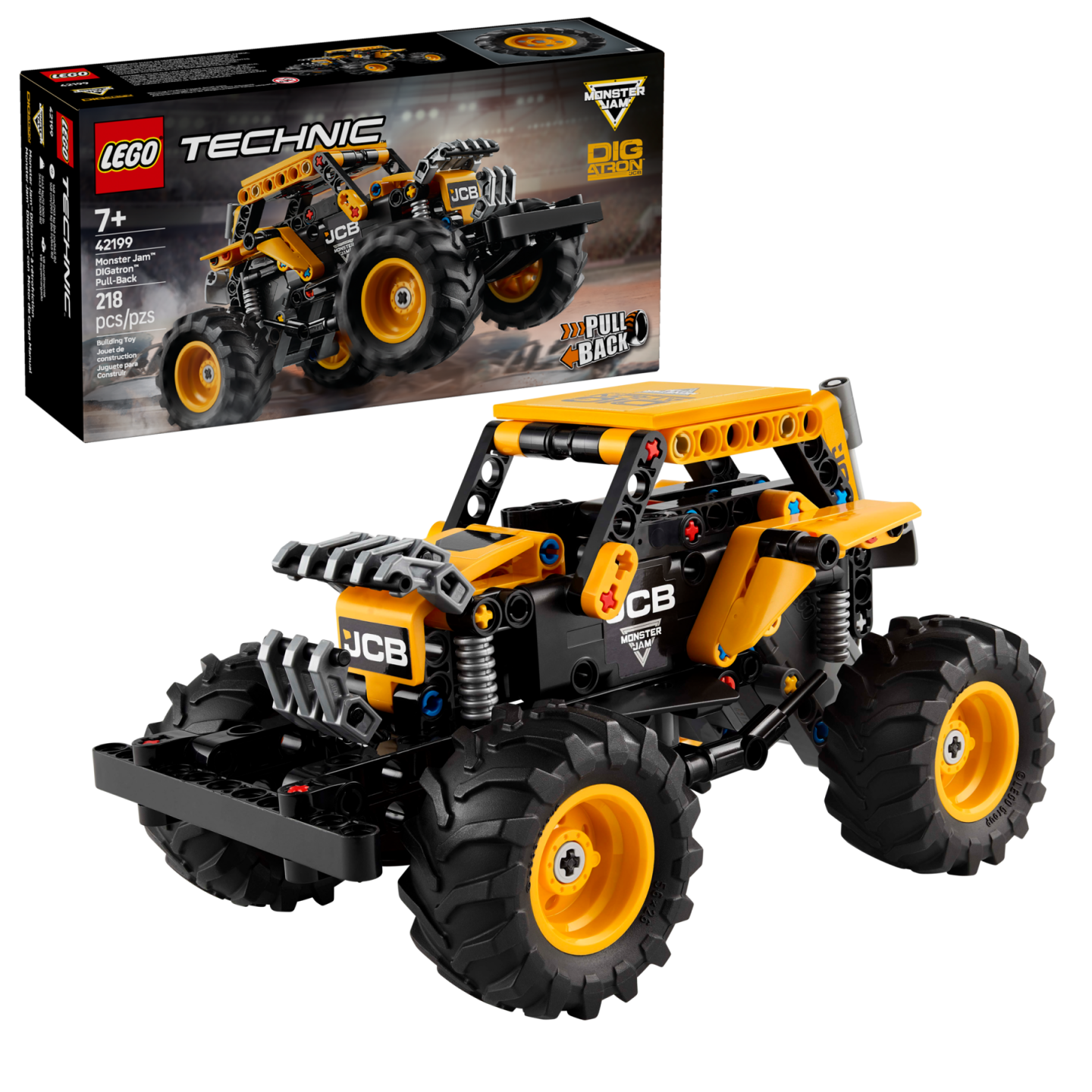 Monster Jam™ DIGatron™ pull-back — Afbeelding 2