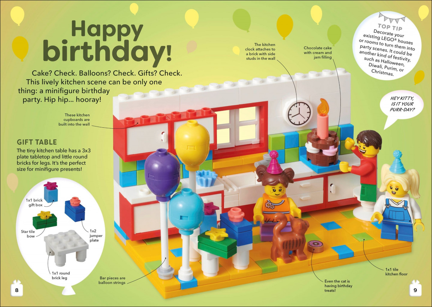 Party Ideas met exclusief LEGO minimodel van een taart — Afbeelding 3