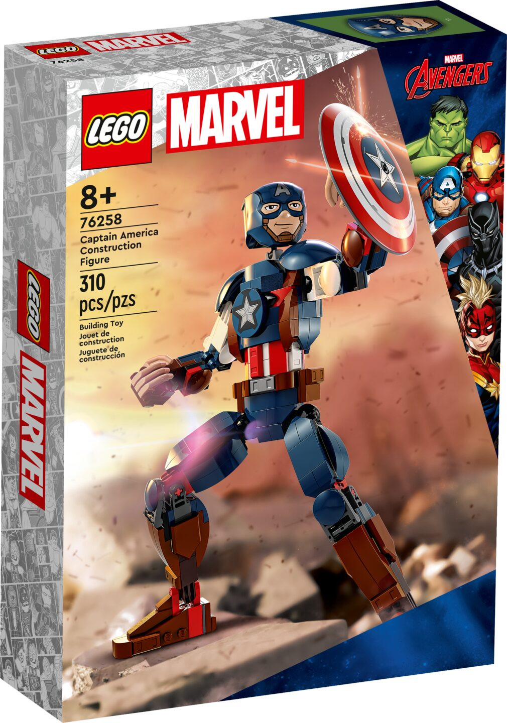 Captain America bouwfiguur — Afbeelding 2