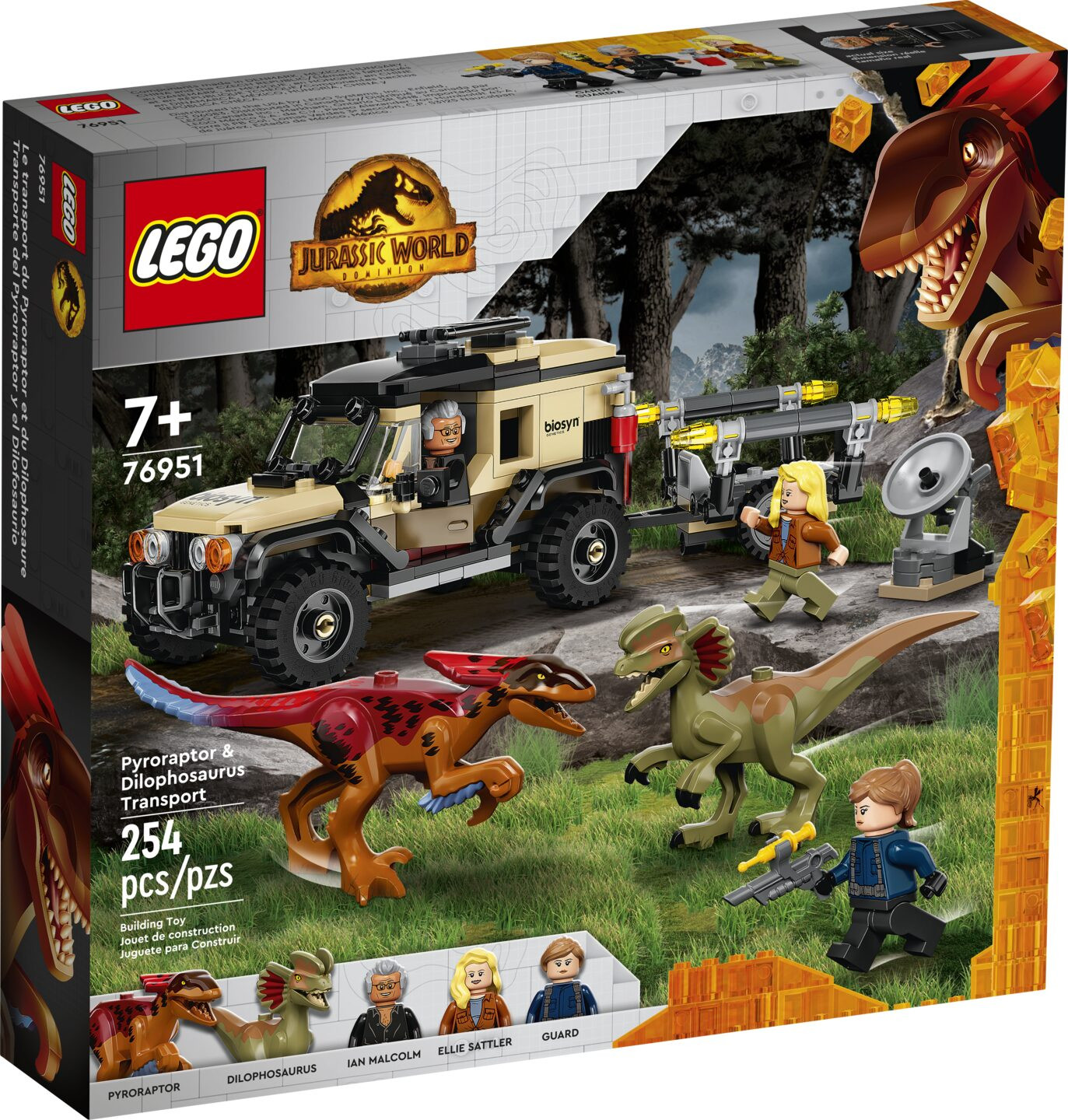 Pyroraptor & Dilophosaurus transport — Afbeelding 2